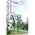 WPSRR-8401 3~15m Municipal Road Hot DIP Galvanized Steet Light Pole style
